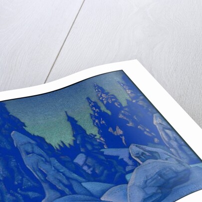 Snow Guardians, 1922 by Nicholas Roerich