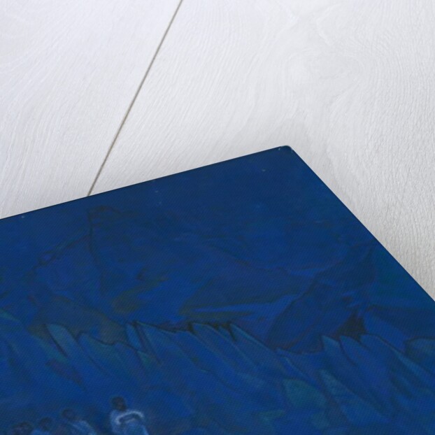 Burning of Darkness, 'His Country' series, 1924 by Nicholas Roerich