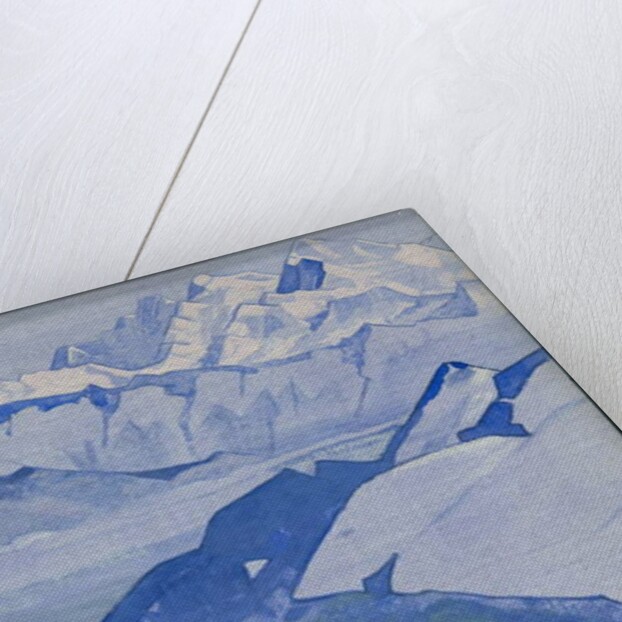 Everest Range, 'Himalayan' series, 1924 by Nicholas Roerich