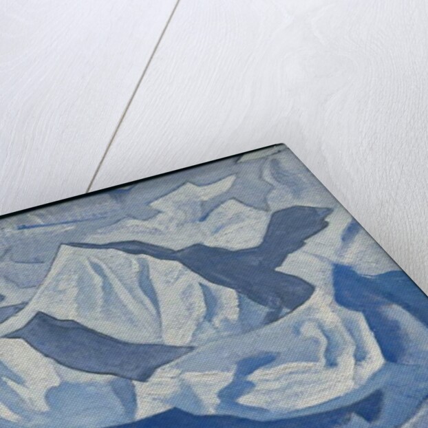 Snowy Ascent, 'Himalayan' series, 1924 by Nicholas Roerich