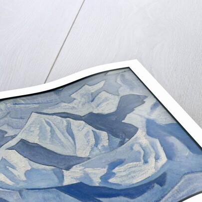 Snowy Ascent, 'Himalayan' series, 1924 by Nicholas Roerich