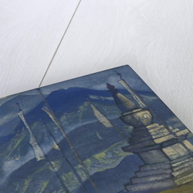 Waves of Mist, 'Himalayan' series, 1924 by Nicholas Roerich