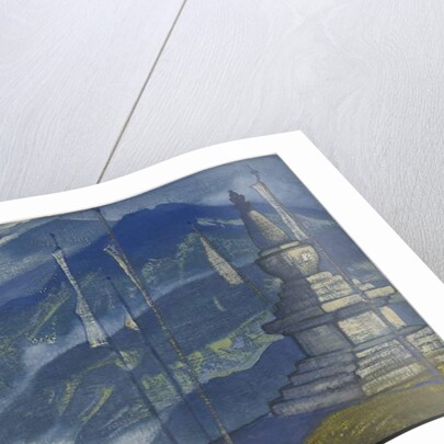 Waves of Mist, 'Himalayan' series, 1924 by Nicholas Roerich