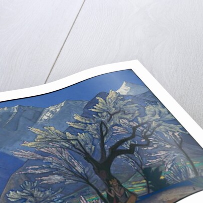 Krishna, 'Kulu' series, 1929 by Nicholas Roerich