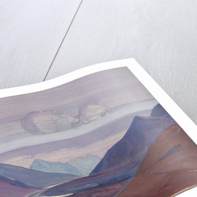 Chandra River, study, 1931 by Nicholas Roerich