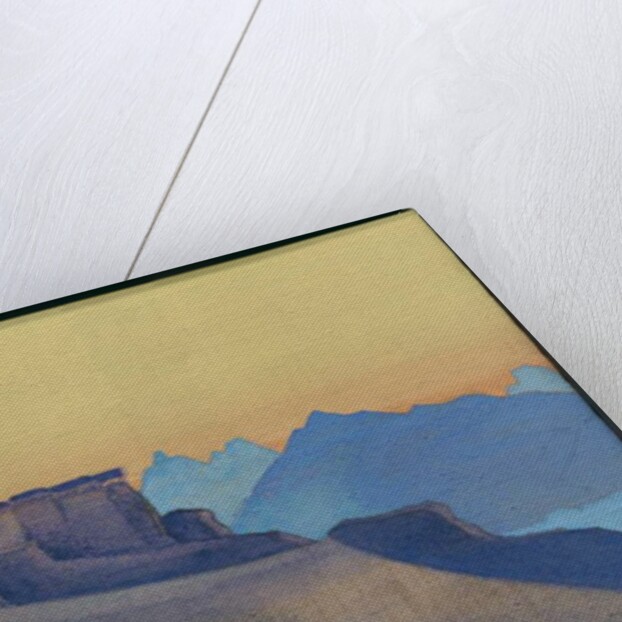 Monastery, Sissu, 1932 by Nicholas Roerich