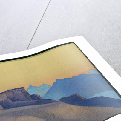 Monastery, Sissu, 1932 by Nicholas Roerich