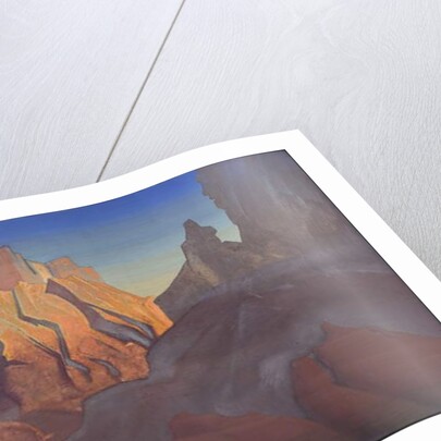 Tibetan Stronghold, 1932 by Nicholas Roerich