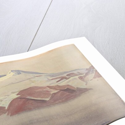 Elbrus, Caucasus, album leaf, 1933 by Nicholas Roerich