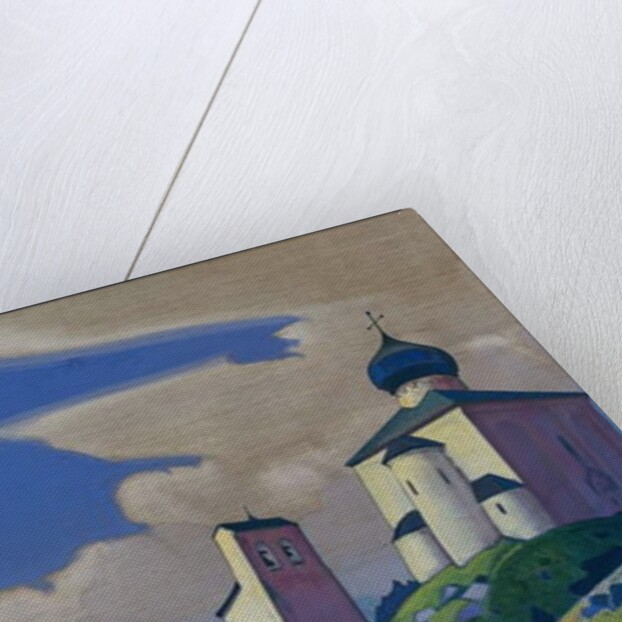 Hermitage of St. Sergius, 1933 by Nicholas Roerich