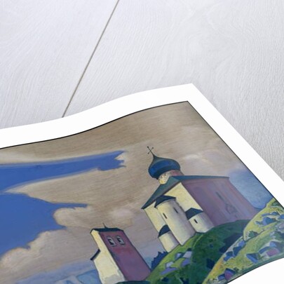 Hermitage of St. Sergius, 1933 by Nicholas Roerich