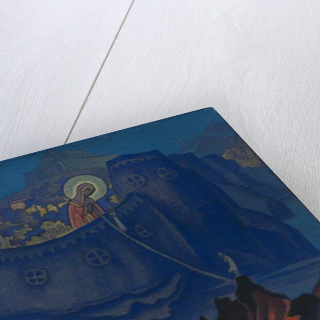 Madonna Laboris, sketch, 1933 by Nicholas Roerich