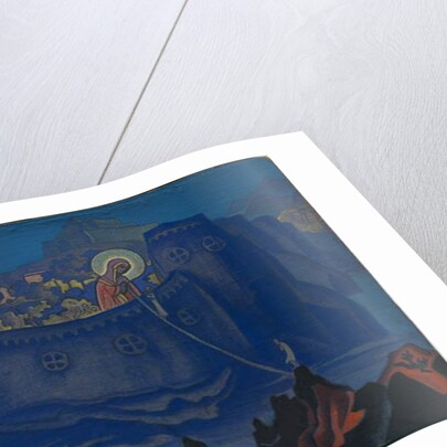 Madonna Laboris, sketch, 1933 by Nicholas Roerich