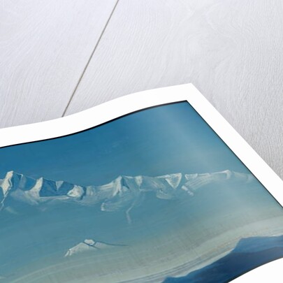 Mount of Five Treasures, 'Holy Mountains' series, 1933 by Nicholas Roerich