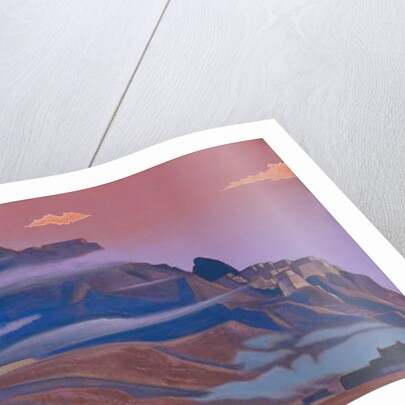 Shekar Dzong, 1933 by Nicholas Roerich