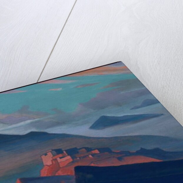 Tent Mountain, 'Holy Mountains' series, 1933 by Nicholas Roerich