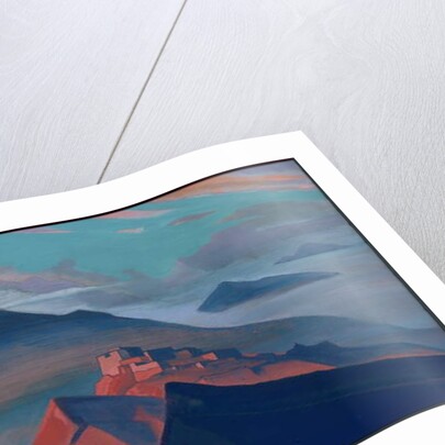 Tent Mountain, 'Holy Mountains' series, 1933 by Nicholas Roerich