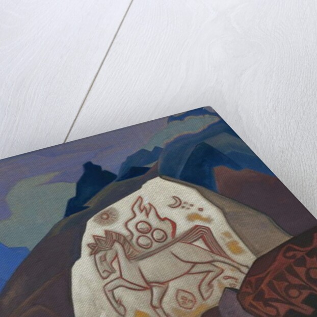 White Stone, 1933 by Nicholas Roerich