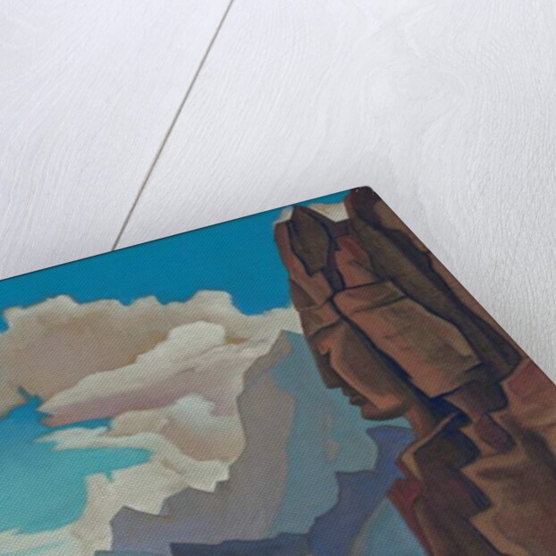 Great Spirit of the Himalayas, 1934 by Nicholas Roerich