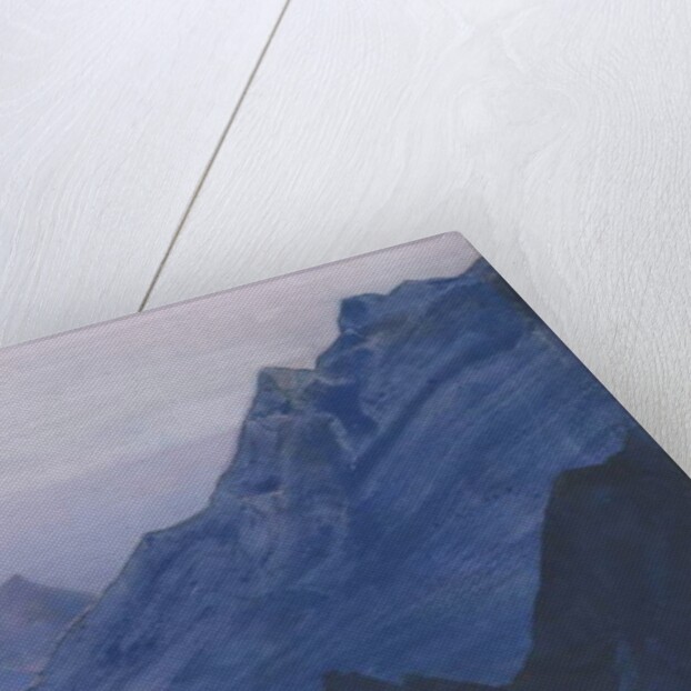 Himalayas, album leaf, 1934 by Nicholas Roerich