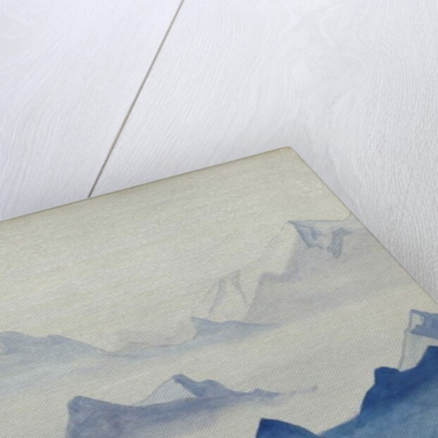 Himalayas, album leaf, 1933/34 by Nicholas Roerich