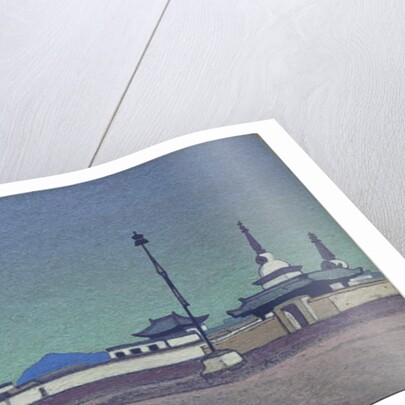 Batukhalka, Capital of Inner Mongolia, 1936 by Nicholas Roerich