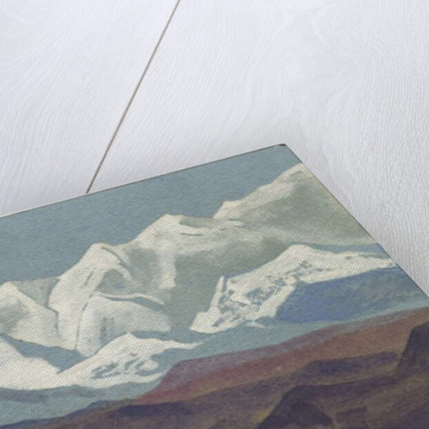 Himalayas, Kanchenjunga Range, 1936 by Nicholas Roerich