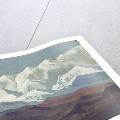 Himalayas, Kanchenjunga Range, 1936 by Nicholas Roerich
