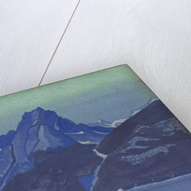 Lake of the Nagas, Kashmir, 1936 by Nicholas Roerich