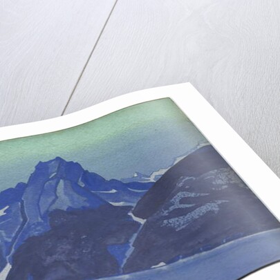 Lake of the Nagas, Kashmir, 1936 by Nicholas Roerich