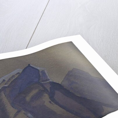 Mountain Pass, Storm, 1936 by Nicholas Roerich