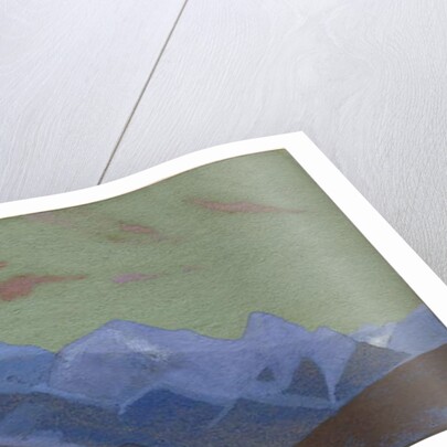 Mountain Range, Approach to Everest, 1936 by Nicholas Roerich