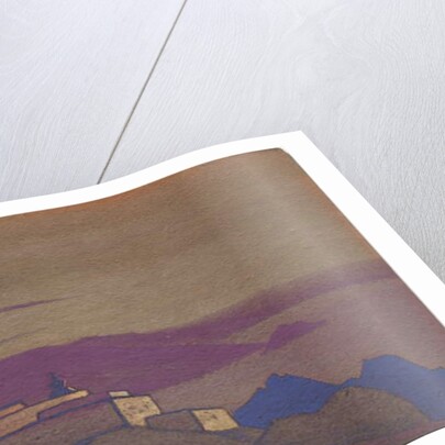 Tibet, Gelukpa Monastery, 1936 by Nicholas Roerich