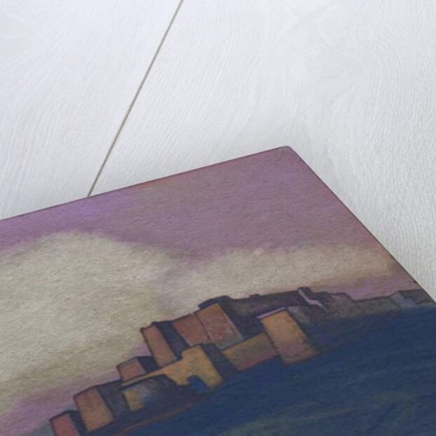 Tibetan Fortress, 1936 by Nicholas Roerich