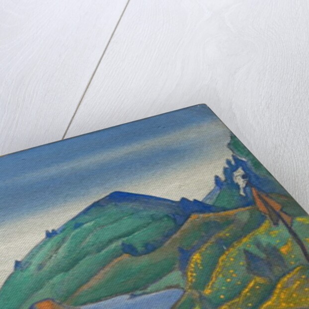 Décor for Stravinsky's ballet 'Le Sacre du Printemps', 1944 by Nicholas Roerich