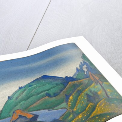 Décor for Stravinsky's ballet 'Le Sacre du Printemps', 1944 by Nicholas Roerich