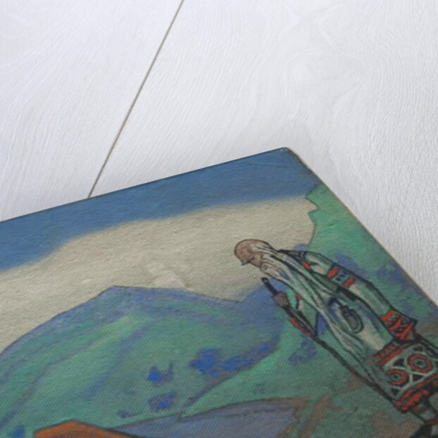 The Sage, décor and costume design for Stravinsky's ballet 'Le Sacre du Printemps', 1944 by Nicholas Roerich