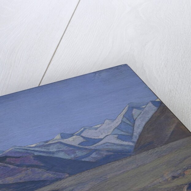 From Kurul towards the Karakorum Chain, 1926 by Nicholas Roerich