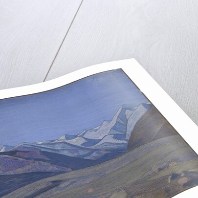 From Kurul towards the Karakorum Chain, 1926 by Nicholas Roerich