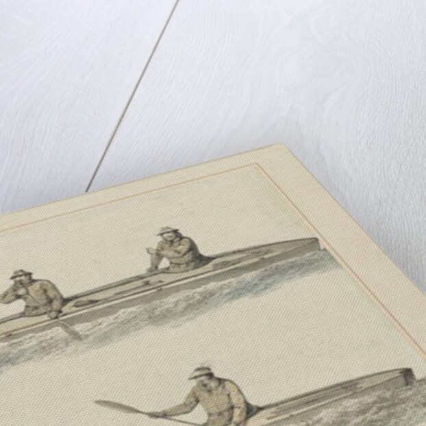 30: Canoes of Oonalashka by John Webber