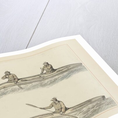 30: Canoes of Oonalashka by John Webber