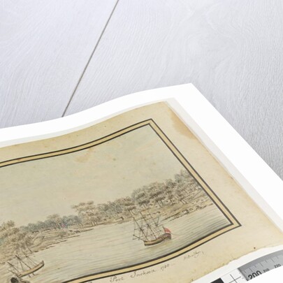 Opp. p. 84. `Sydney Cove, Port Jackson. 1788', c.1802 by William Bradley