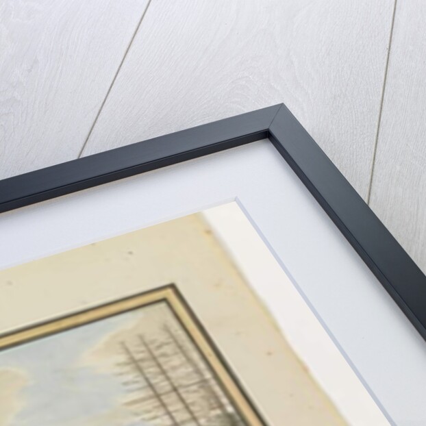 Opp. p. 194. `Part of the Reef & Landing places Sydney Bay; Sirius & Supply endeavouring to work out of the Bay. March 19 1790', c.1802 by William Bradley