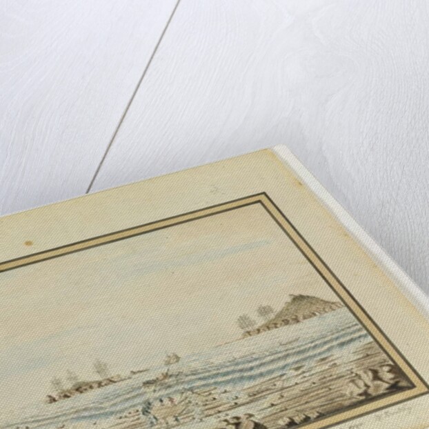 Opp. p. 195. Part of the Reef in Sydney Bay, Norfolk Island, on which the Sirius was wreck'd. 19 March 1790., c.1802 by William Bradley