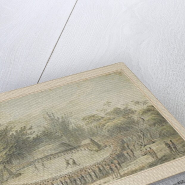 F.4 The Reception of Captain Cook in Hapaee, c.1773-84 by John Webber