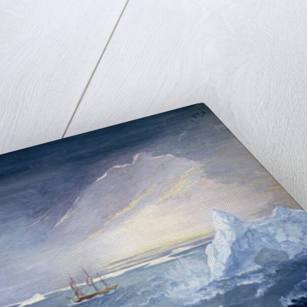 Arctic Sea Glow by Georg Forster