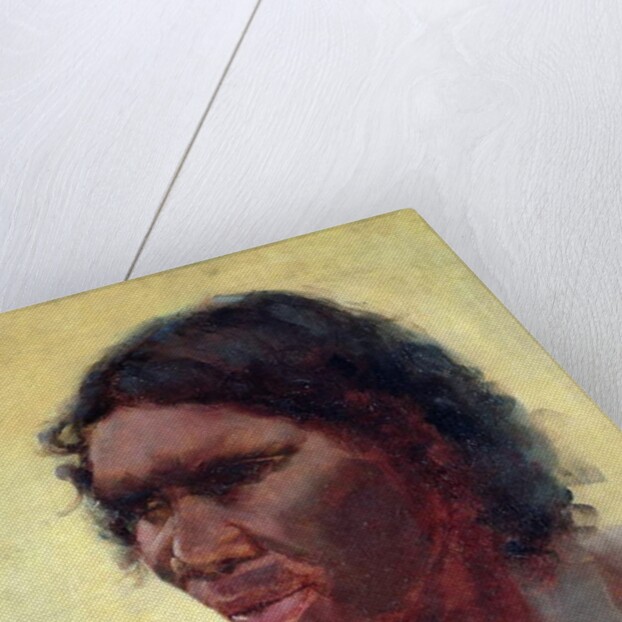 Portrait of an Aborigine, c.1895 by Thomas William Roberts
