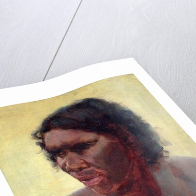 Portrait of an Aborigine, c.1895 by Thomas William Roberts