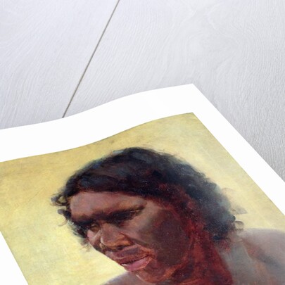 Portrait of an Aborigine, c.1895 by Thomas William Roberts