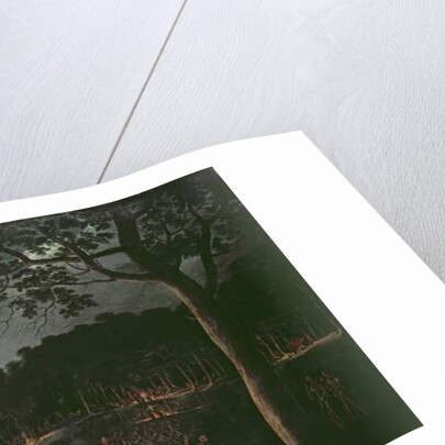 Corroboree at Newcastle, c.1818 by Joseph Lycett